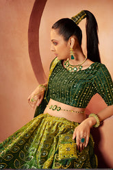 Velvet Lehenga Choli